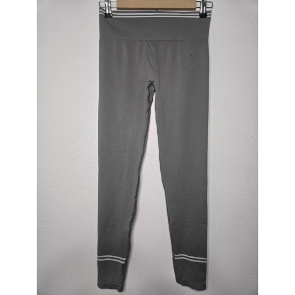 Gymshark Contrast Seamless‎ High Rise Leggings Athletic Unit Green Activewear M - Picture 2 of 8